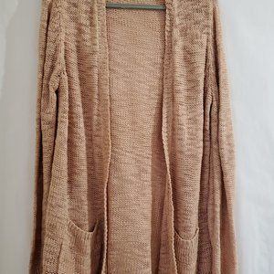 LC By Lauren Conrad Dusty Rose Cardigan XL